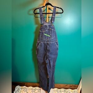 Key Vintage Denim Work Bib Overalls